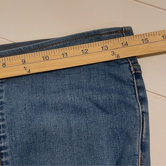 Free People We The Free Penny Pull-on Flare Jeans Women Size 28 Stretch Denim - Picture 10 of 13